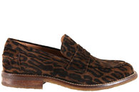 salg af BILLI BI LOAFERS I RUSKIND MED LEOPARDPRINT