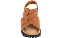 BIOSTEP SANDAL I BRUNT GLAT SKIND