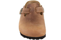 BIRKENSTOCK BOSTON COGNAC SLENTERS MED LUKKET SNUDE