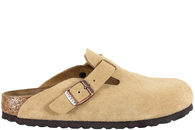 salg af BIRKENSTOCK BOSTON BS LATTE CREAM SLENTERS I RUSKIND