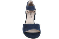 CAPRICE OCEAN SUEDE SANDAL I BLÅ RUSKIND