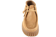 CLARKS TORHILL MOSS STØVLE I LYSEBRUNT OLIERET NUBUCK