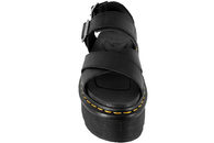 DR. MARTENS ATHENA SANDAL I SORT GLAT SKIND