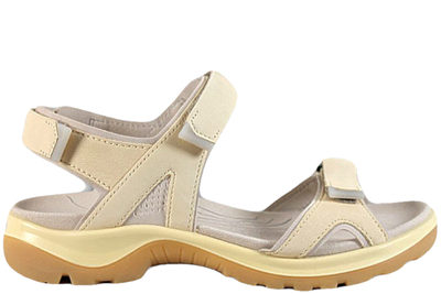 salg af ECCO OFFROAD LYSEGUL SANDAL I PU