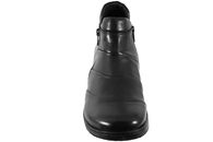 GREEN COMFORT LUGANO LOW CUT BOOT W. DOUBLE ZIPPER BLACK