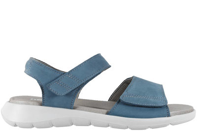 salg af NEW FEET SANDAL I BLÅ NUBUCK