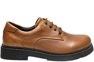 salg af NEW FEET COGNAC FARVET SKO