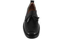 PAVEMENT SHELLY TASSEL LOAFERS I SORT GLAT SKIND