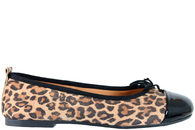 salg af PAVEMENT BALLERINA MED LEOPARDPRINT