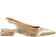 salg af PAVEMENT KALA SLINGBACK I SHINY BEIGE TEKSTIL