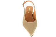 PAVEMENT KALA SLINGBACK I SHINY BEIGE TEKSTIL