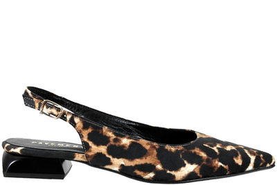 PAVEMENT KALA SLINGBACK I LEOPARD TEKSTIL