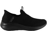 salg af SKECHERS ULTRA FLEX COZY STREAK BLACK SLIP-INS