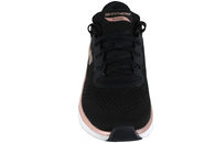 SKECHERS ARCH FIT 2.0 GLOW THE DISTANCE BLACK SNEAKERS