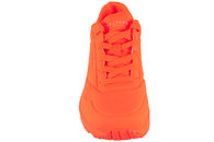 SKECHERS UNO NIGHT SHADES SNEAKERS I NEON ORANGE PU