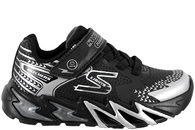 salg af SKECHERS S LIGHT - FLEX-GLOW BOLT BLACK SILVER