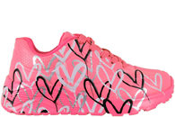 salg af SKECHERS UNO LITE - METALLIC LOVE HOT PINK SNEAKER