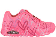 salg af SKECHERS UNO - SPREAD THE LOVE PINK SNEAKER