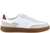 salg af TOMMY HILFIGER TH HERITAGE CIURT SNEAKER LTHR WHITE